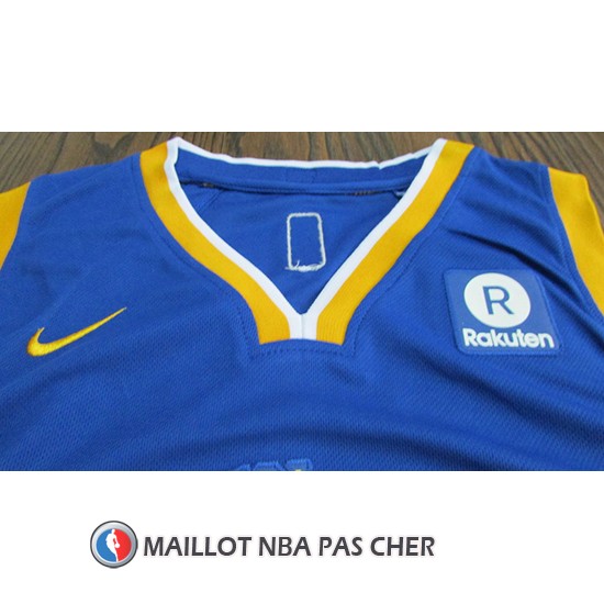 Maillot Golden State Warriors Kevin Durant 35 2017-18 Bleu